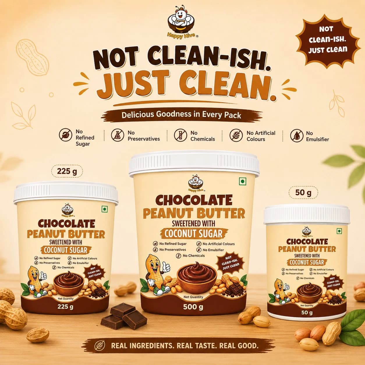 Chocolate Peanut Butter by Happy Hive