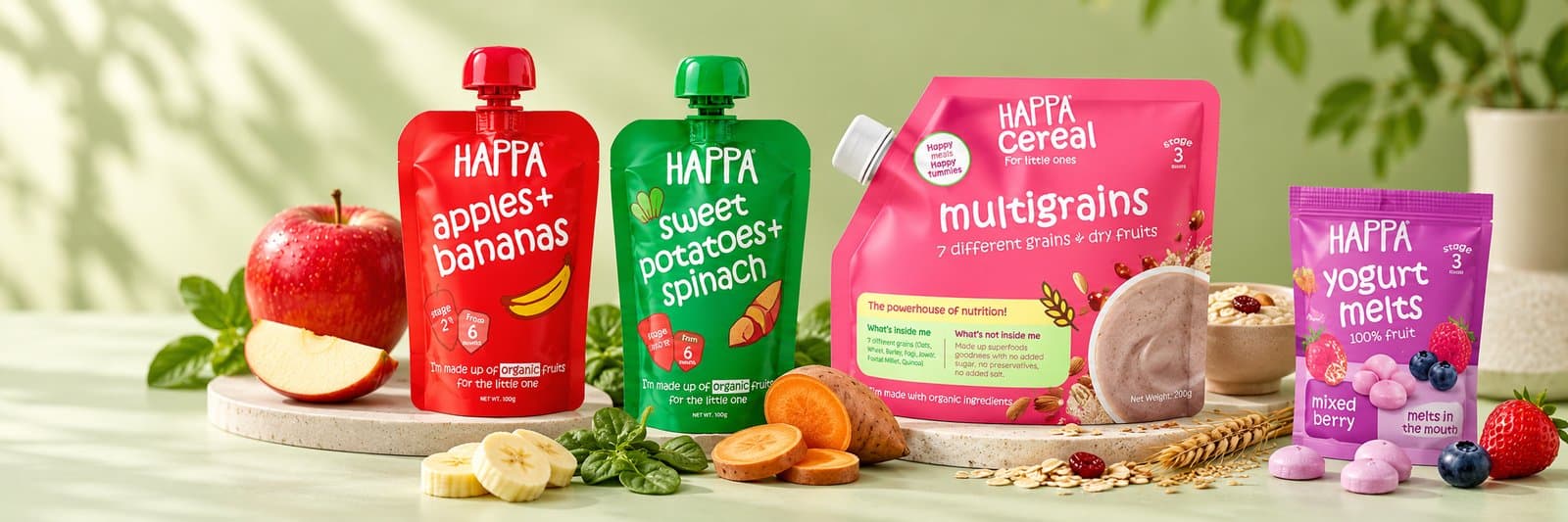 Happa Foods banner