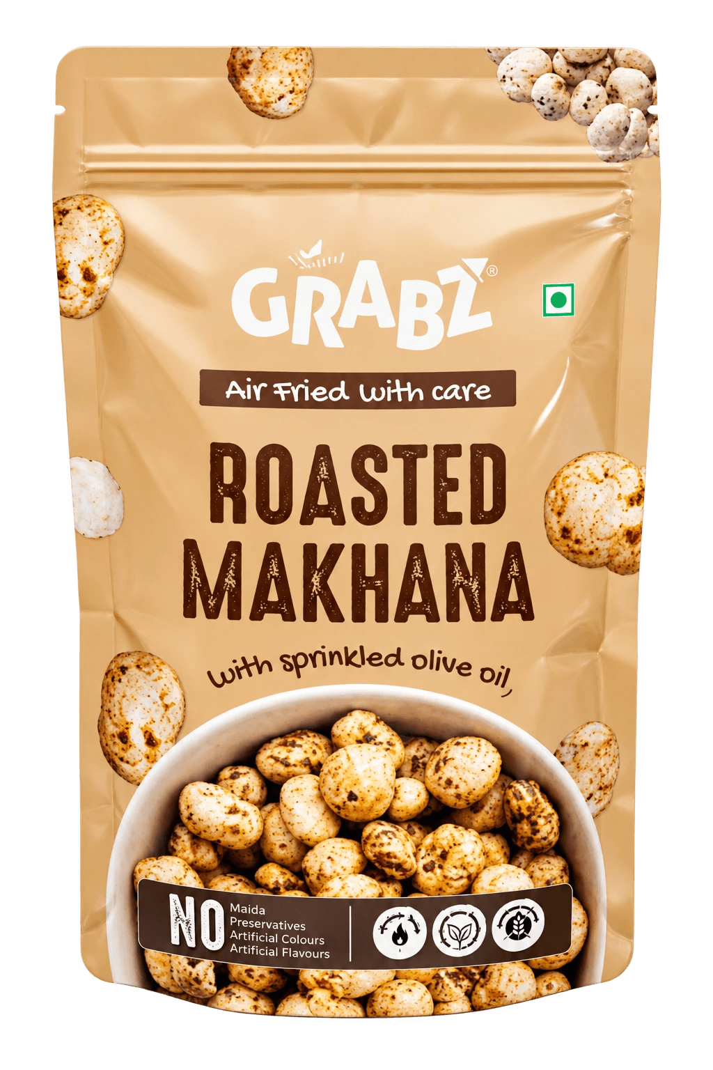 Grabz Roasted Makhana — Olive Oil