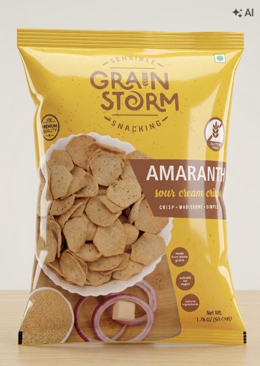 Grainstorm Amaranth Sour Cream 50g