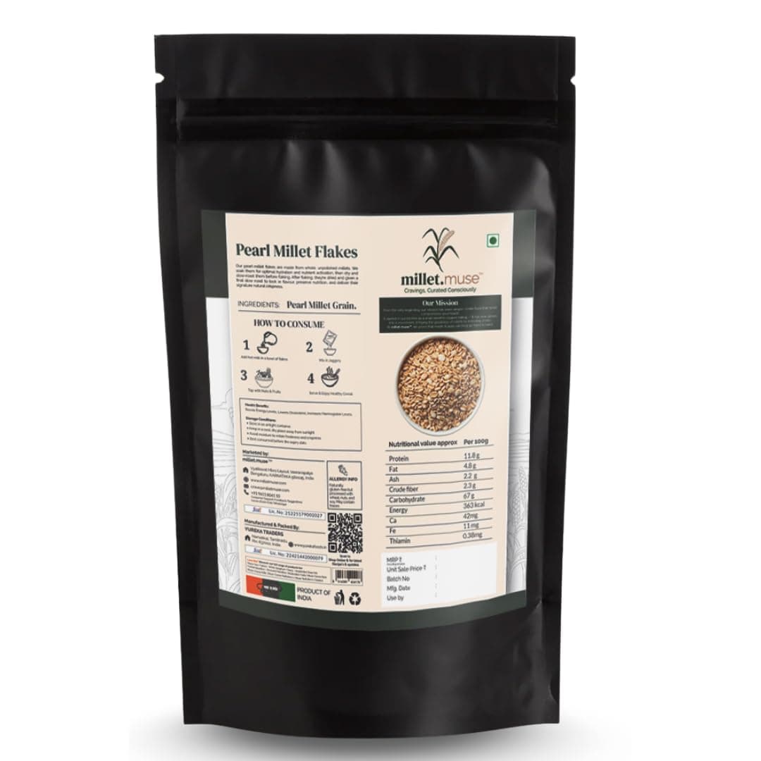 Pearl Millet Flakes — 250g thumbnail 3