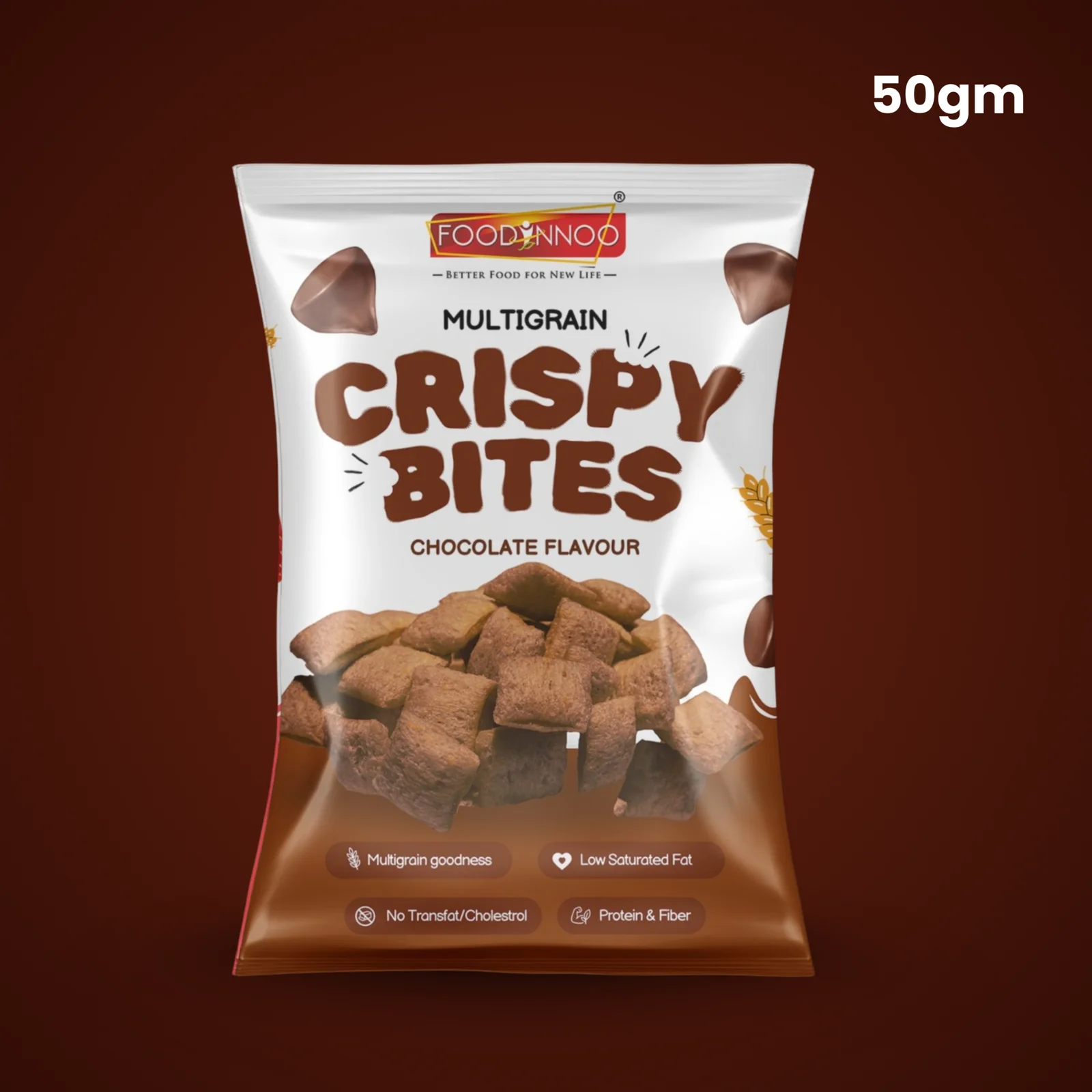 Crispy Bites – Chocolate Flavour 50gm