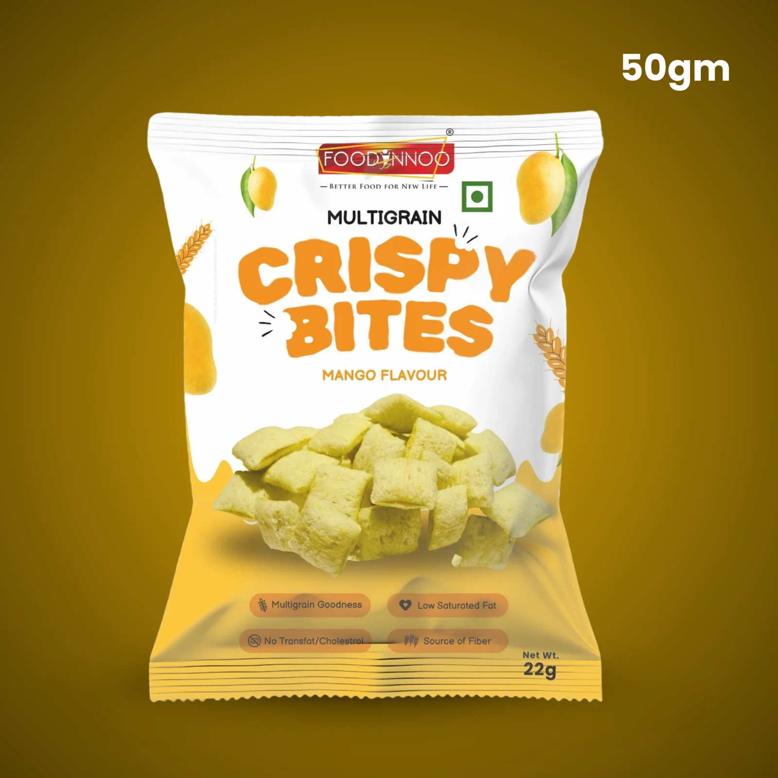 Crispy Bites – Mango Flavour 50gm
