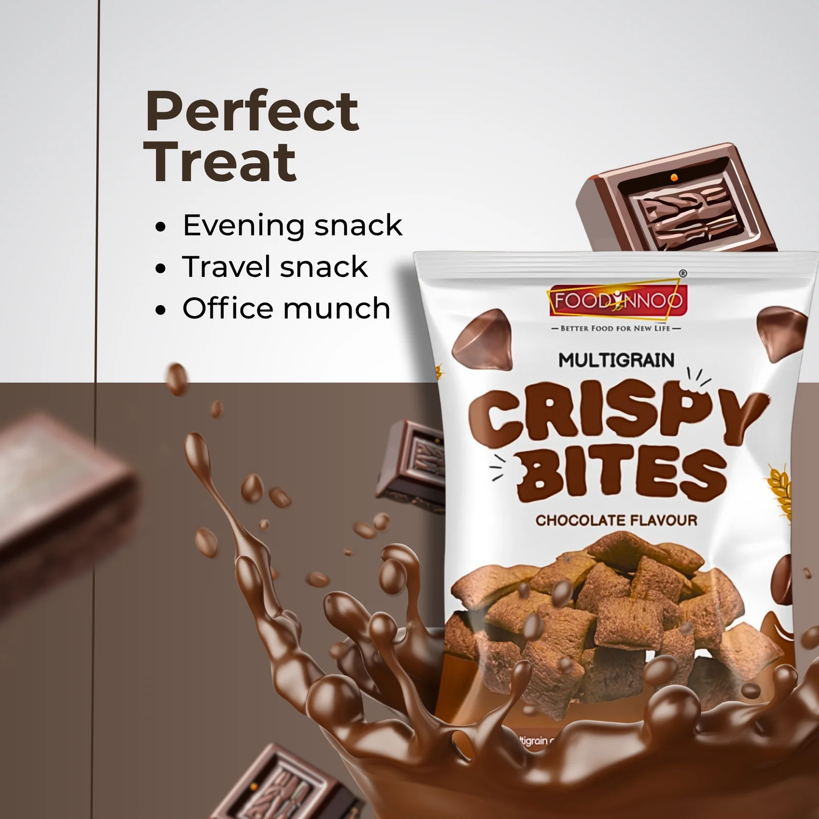 Crispy Bites – Chocolate Flavour 22gm thumbnail 5