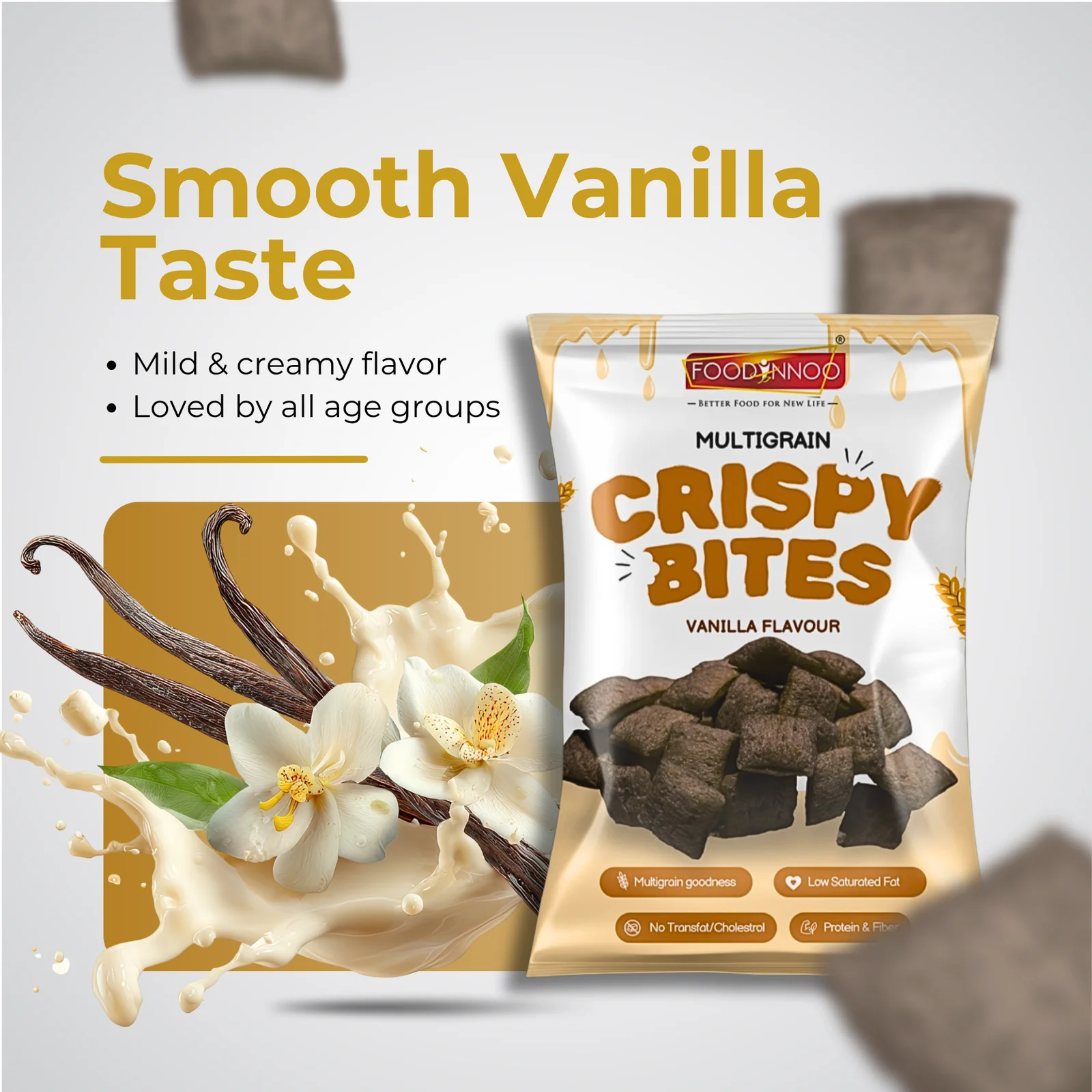Crispy Bites – Vanilla Flavour 22gm thumbnail 3