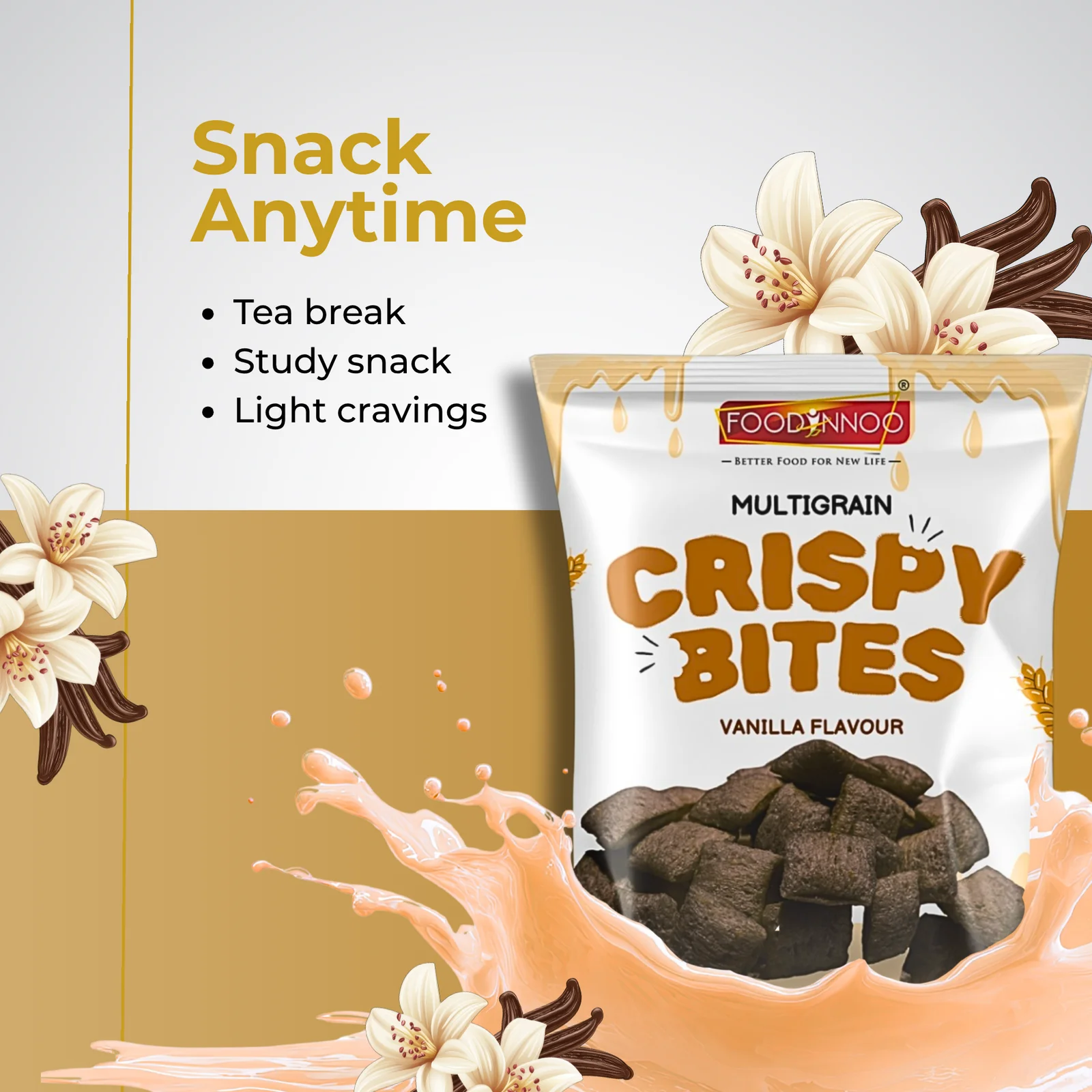 Crispy Bites – Vanilla Flavour 22gm thumbnail 5