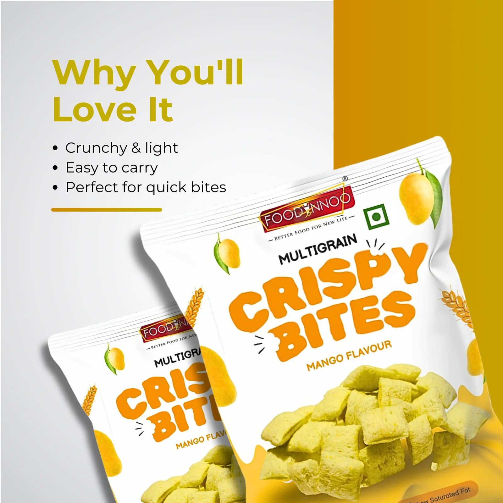 Crispy Bites – Mango Flavour 22gm thumbnail 4