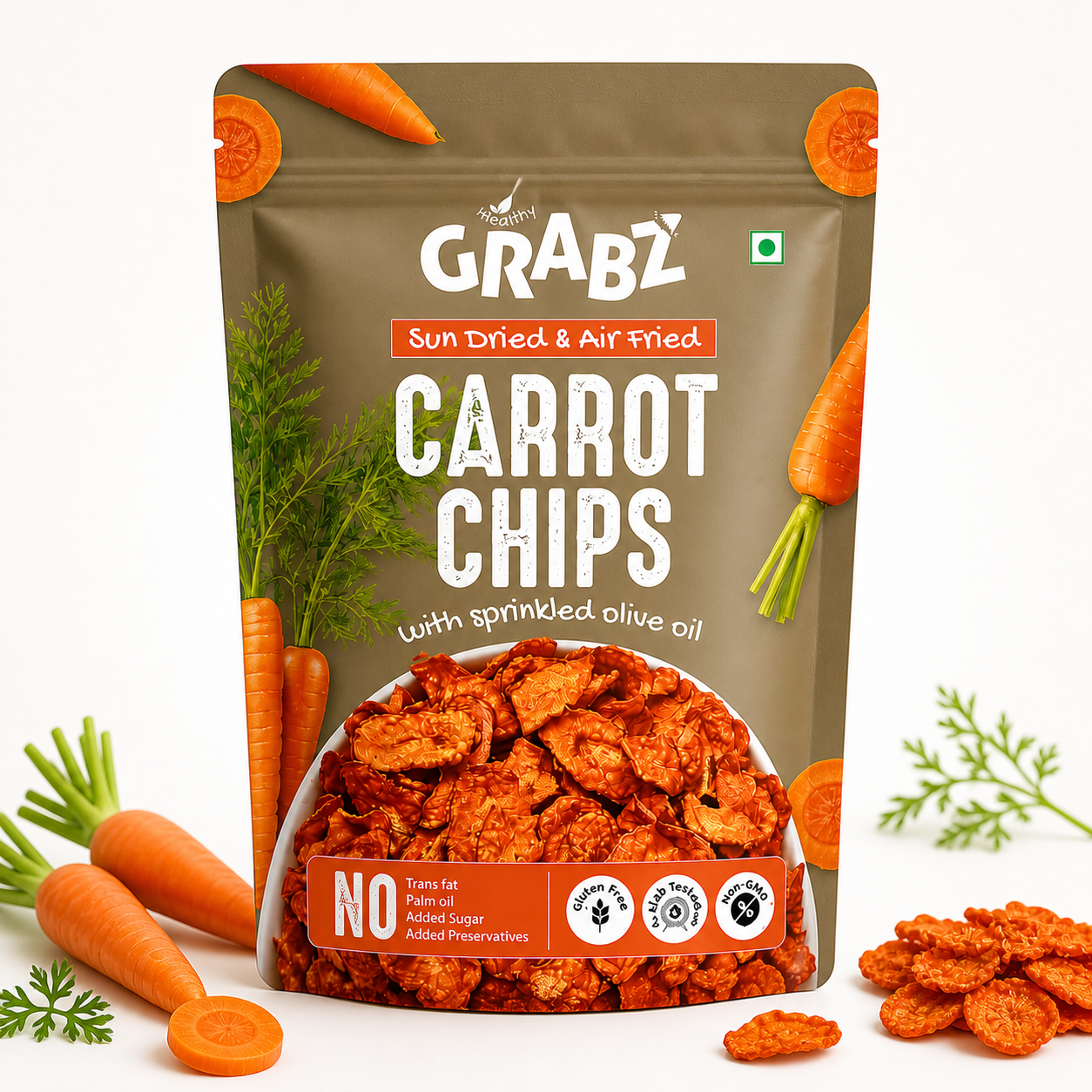 Crunchy Carrot Chips