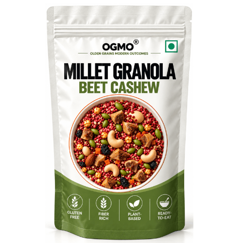 Beet Cashew Granola