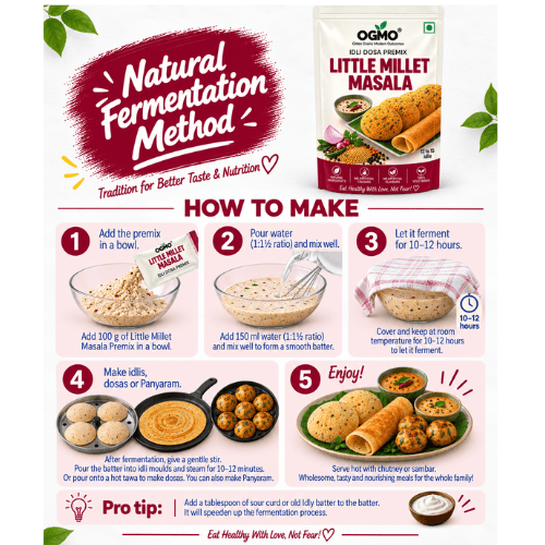 Little Millet Masala Idly/Dosa Premix thumbnail 3