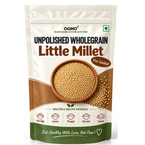 Little Millet Grains – Unpolished and Pre-Soaked