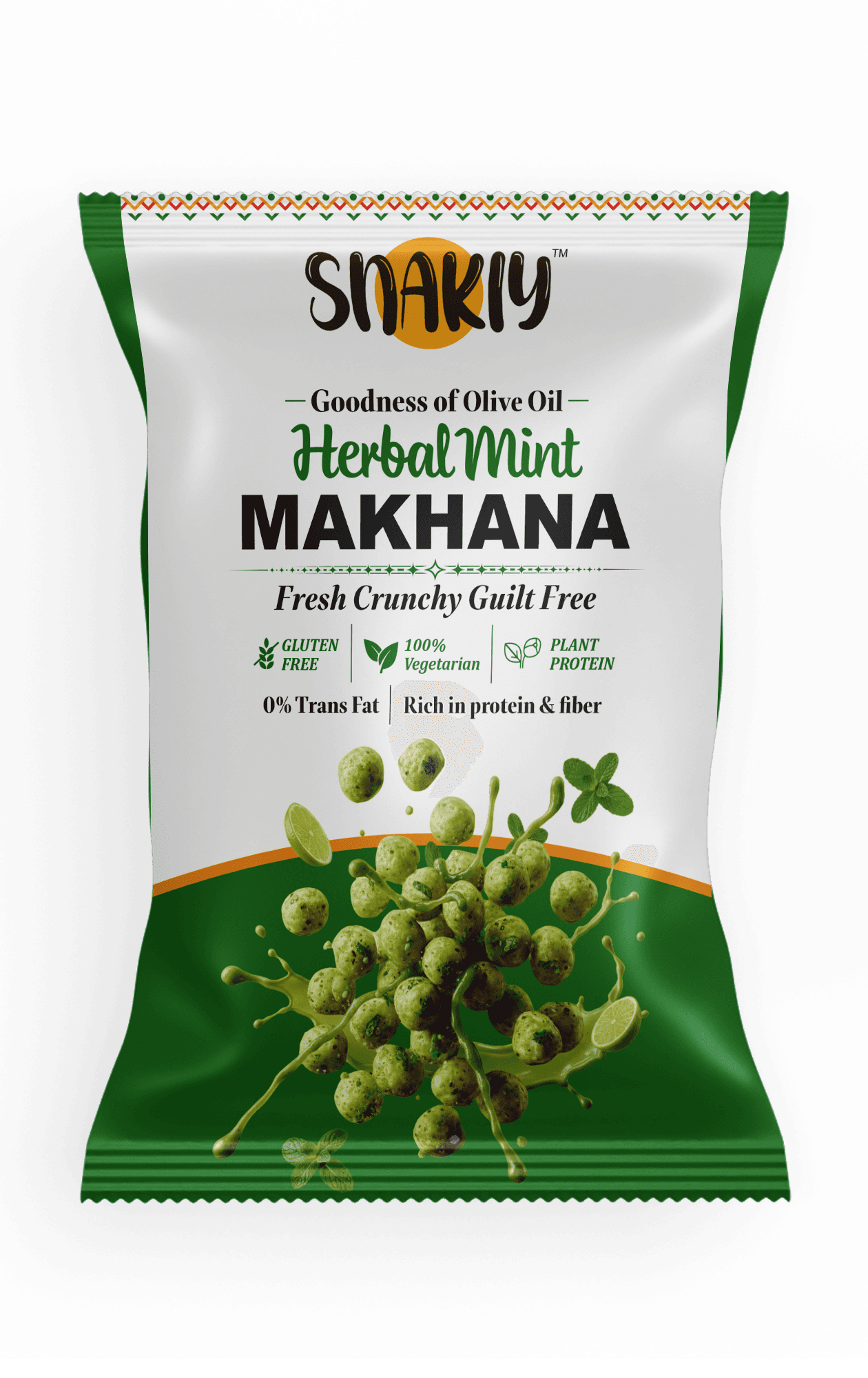 Snakiy Cheesy Herb Makhana — 90g