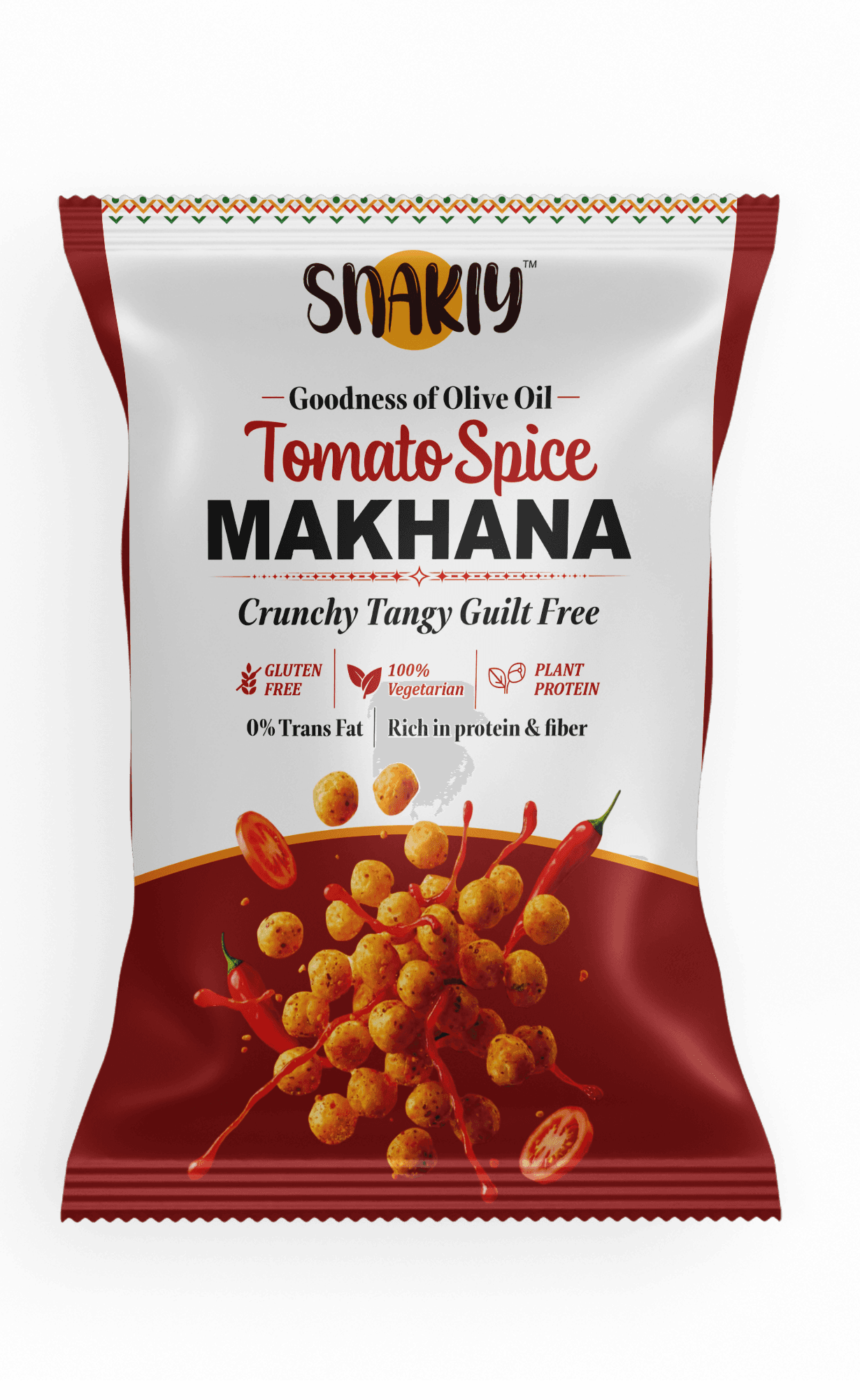 Snakiy Schezwan Makhana — 90g