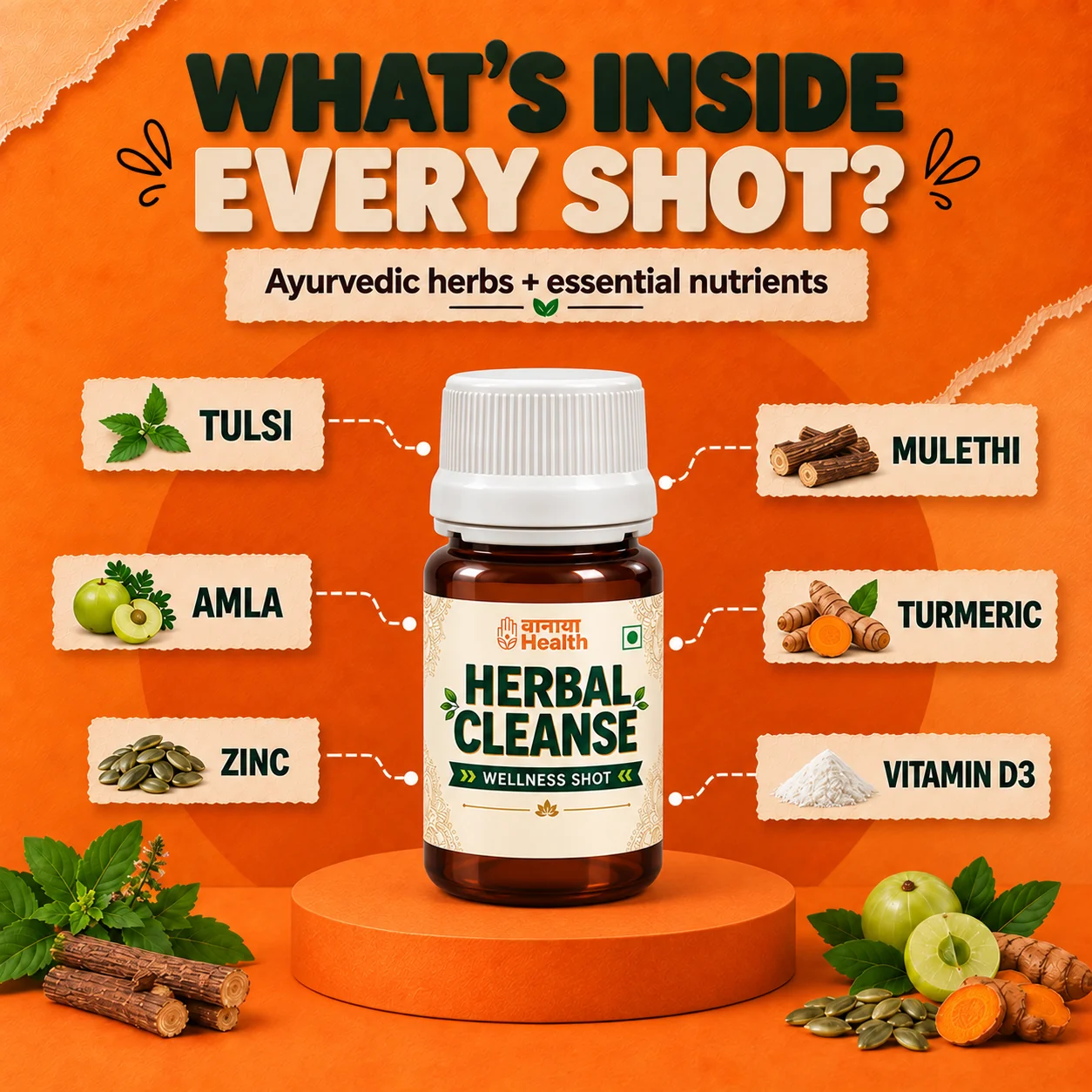 Herbal Cleanse Wellness Shot thumbnail 4