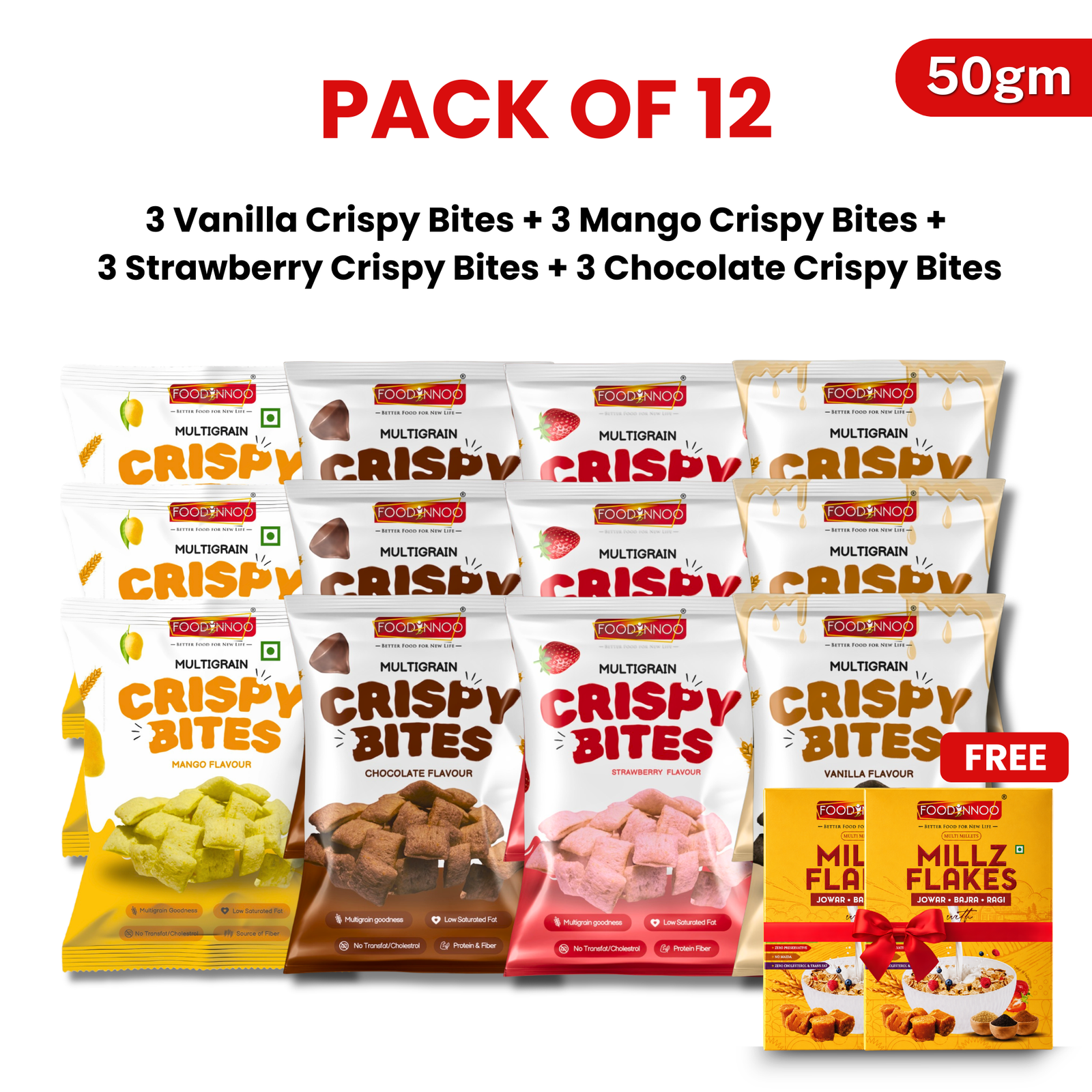 Crispy Bites Combo – 50g (Pack of 12) — image 1 of 15