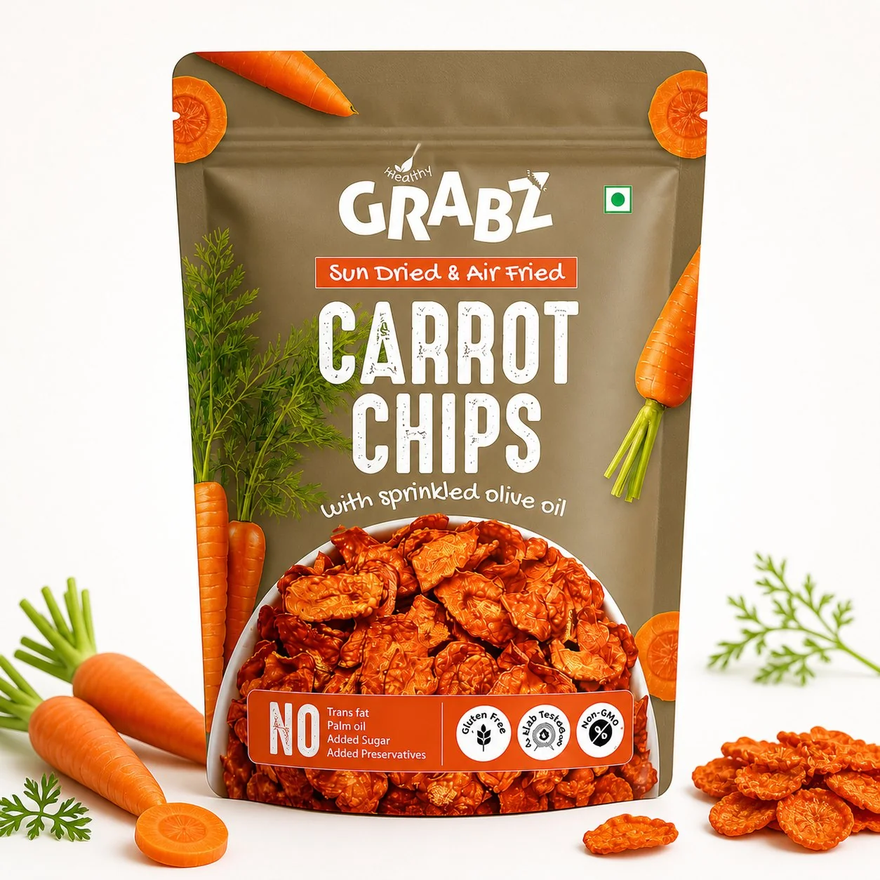 Crunchy Carrot Chips