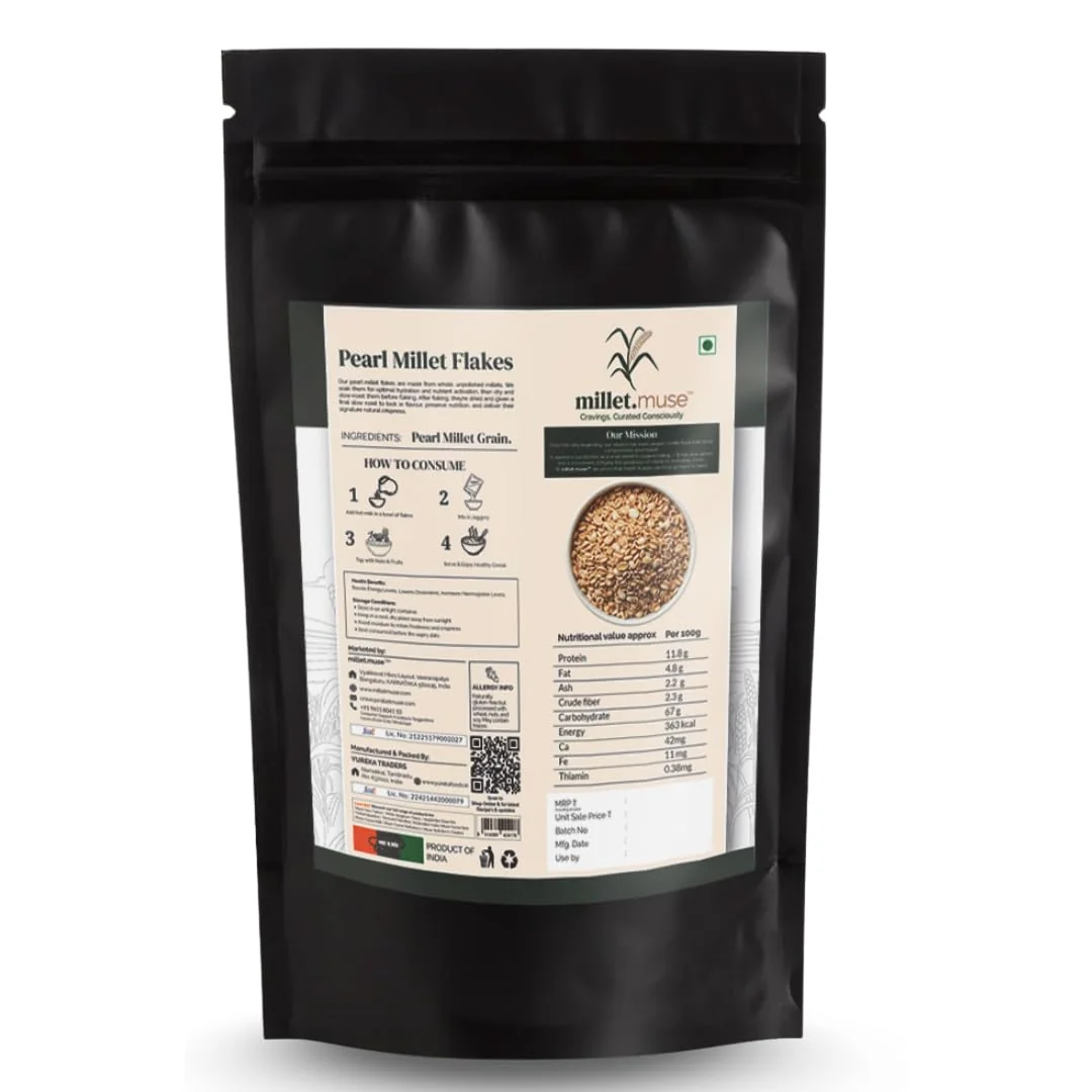Pearl Millet Flakes — 250g
