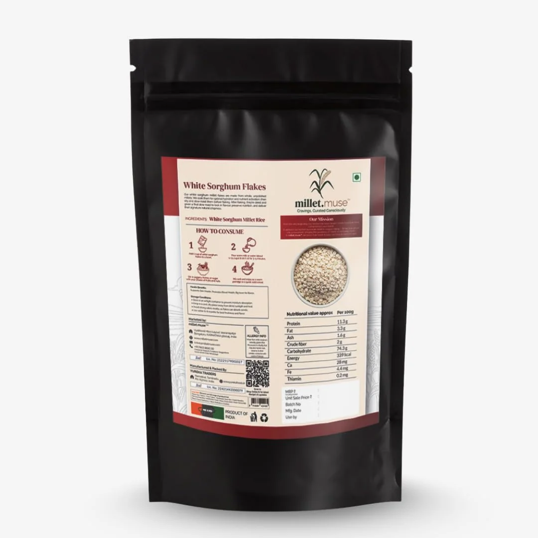 Sorghum (Jowar) Flakes — 250g