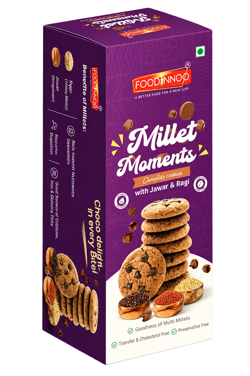 Millet Moments - Chocolate Cookies